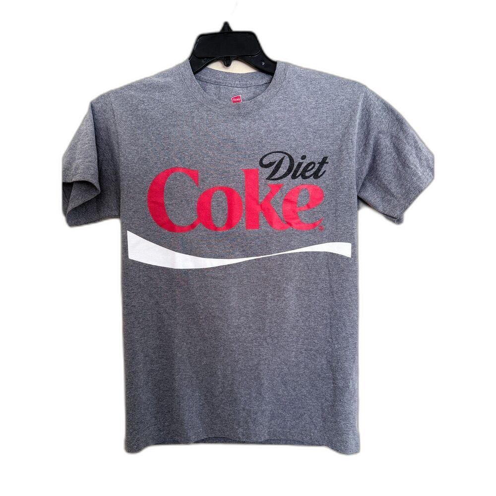✨ Diet Coke‎ Retro Graphic Tee | Gray Hanes Tagless Small ✨